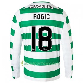 Koszulka Celtic FC Rogic 18 Domowe Koszulki Piłkarskie 2018-2019 Długi Rękaw